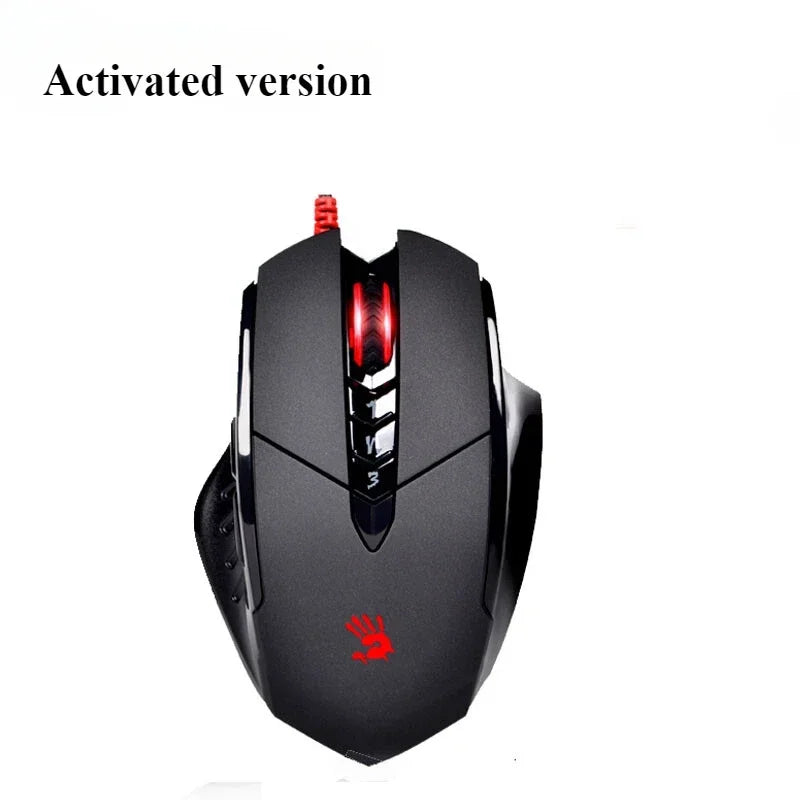 Káblová myš Bloody V7M RGB, ľahká ergonomická konštrukcia, 4000dpi, pre PC, kanceláriu, e-športy a gaming, s programovaním makier pre CF LOL CS