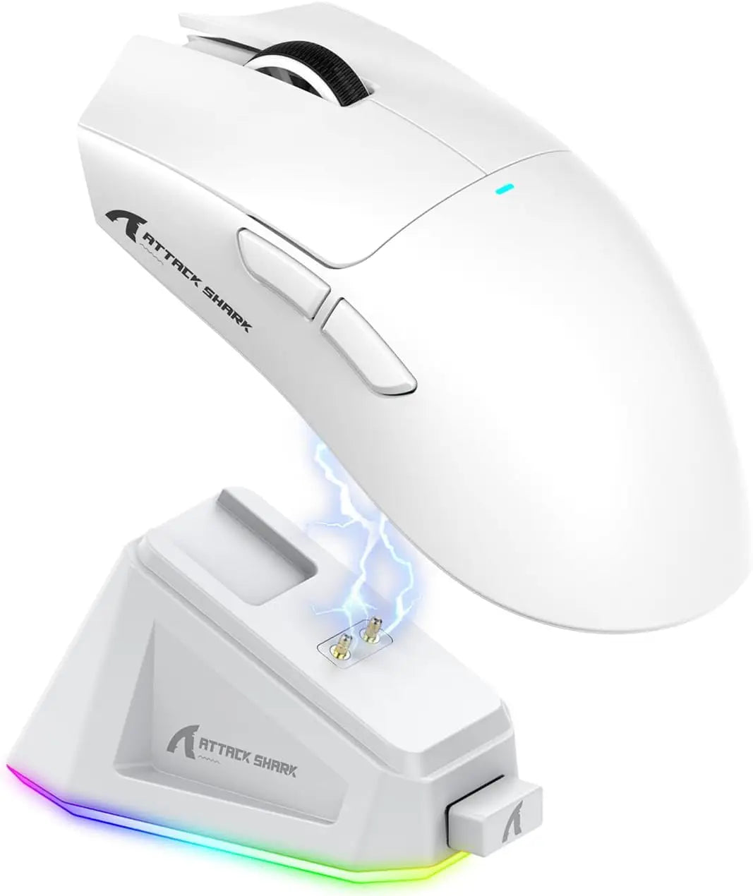 ATTACK SHARK X11 bežični gaming miš s punjačem, gaming senzorom PixArt PAW3311, BT/2.4G bežično/žično