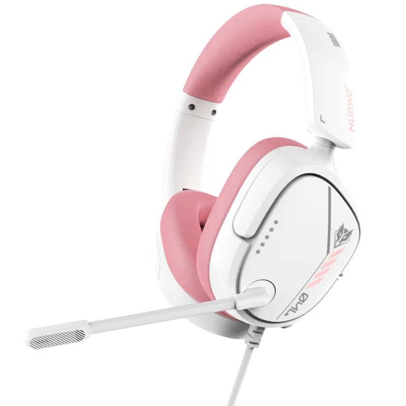 NUBWO HG04L Gaming Headset for PS5/PS4,Xbox Series X|S/Xbox One,Switch Clear Unidirectional Mic 3.5mm Jack Headphone for Gaming