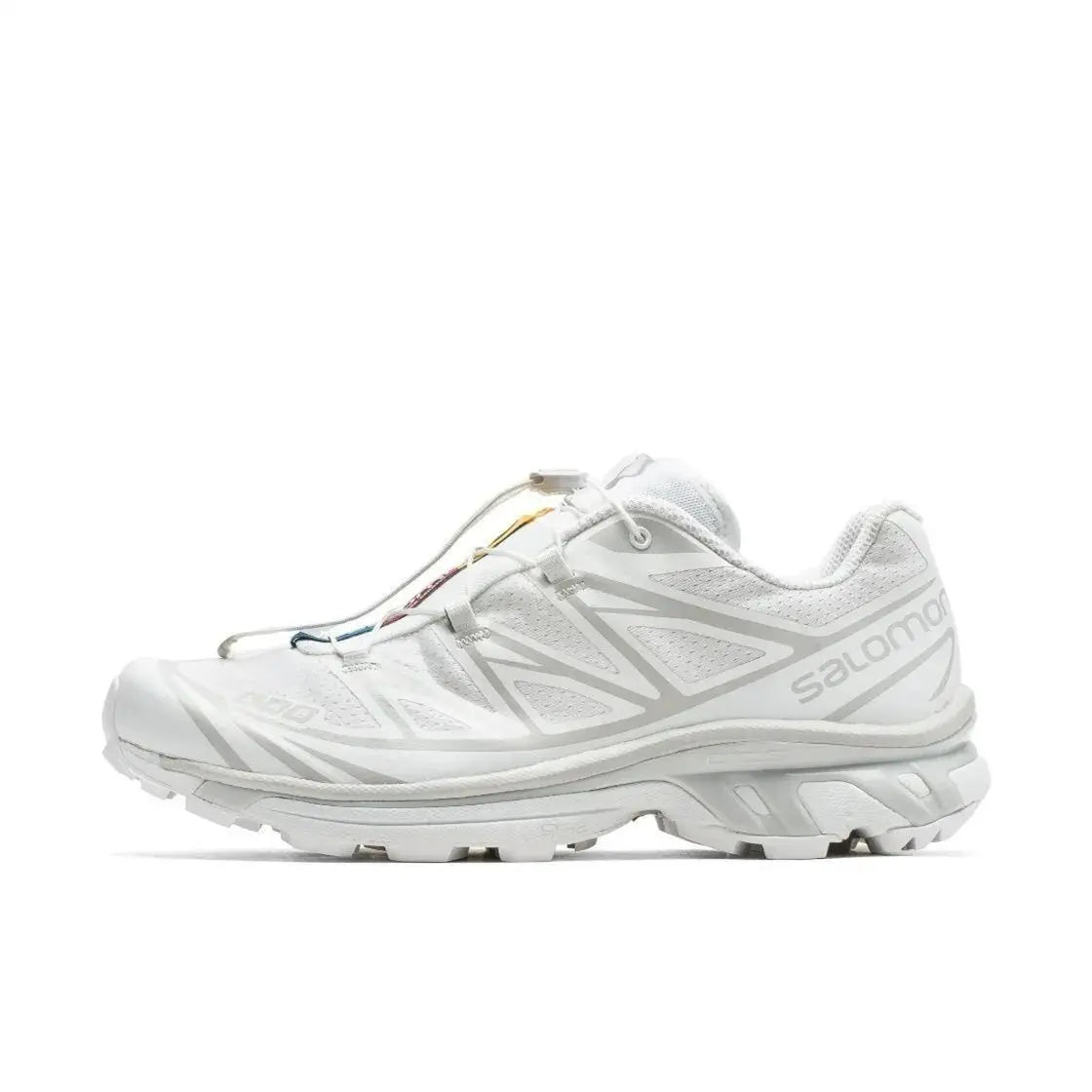 Salomon XT-6 Outdoor Performance Running Trainers for Hiking and Trail Sports (White/Black)
