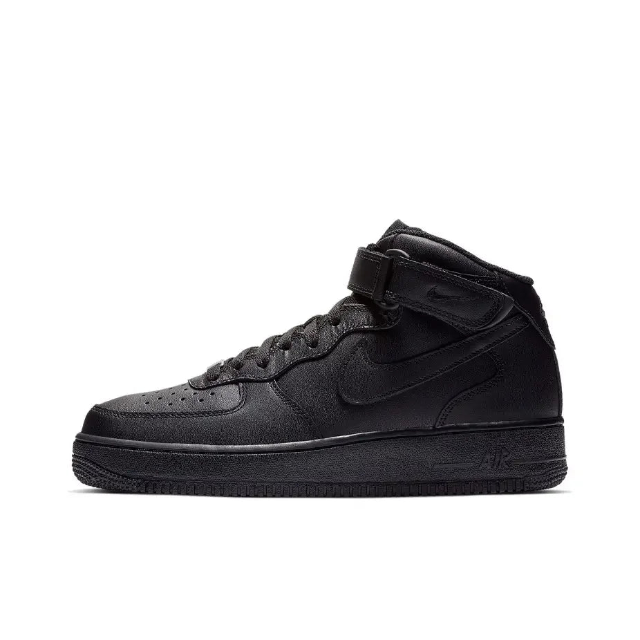 Nike Air Force 1 Mid Unisex-Sneaker – Knöchelstütze, klassisch gepolsterter Komfort & strapazierfähig für ganztägiges Tragen DQ7666-001