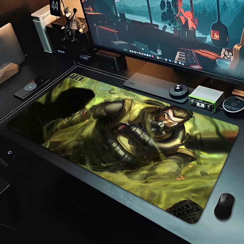 Apex Legends Caustic Mousepad MousePad Large Gaming Accessories Mouse Pad Gamer Desk Mat Office Keyboard Xxl Anime Carpet Speed