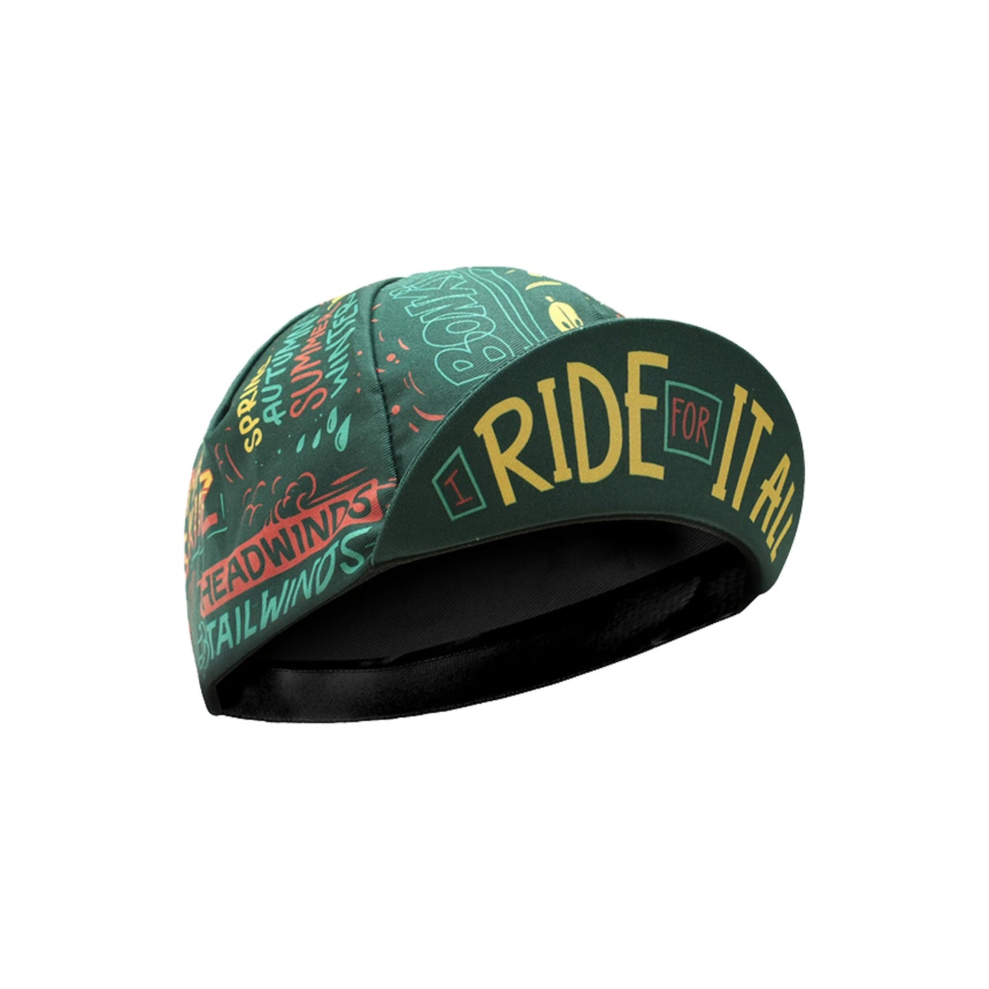 Classic Retro Black White Blue Red New Polyester Cycling Caps Bike Summer Quick Dry Hats Men and Women