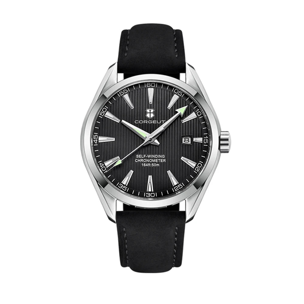 Luxury NH35 Corgeut Watch Men reloj hombre 41mm Sport Clock Automatic Mechanical Wristwatches Sapphire Steel Band Men's Watch