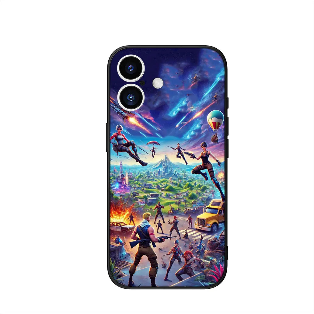 Game F-ForTnites Wallpaper Case für Samsung Galaxy A07 A13 A12 A23 A42 A50 A51 A52 A53 A70 A71 A72 A21S A04 Note 20 9 8 10 Hülle
