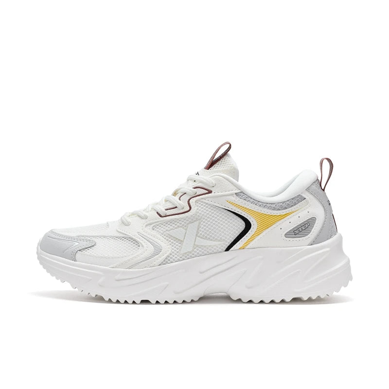 Zapatillas casuales Xtep para hombre, calzado deportivo de verano resistente, con cordones, antideslizante y resistente al desgaste para exteriores 876219320026