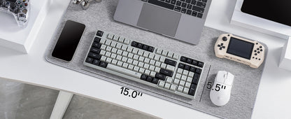 Redragon BK7114 Low-Profile 2.4G BT Wireless Computer 98 Keys Slim Office PC Scissors Mechanism Tactile Quiet Keystroke Keyboard