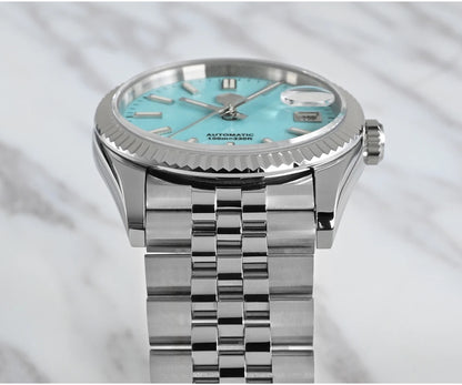 San Martin 36.5mm Men's Dress Watch Top Brand Luxury Automatic Mechanical Fashion Couples Watches Sapphire Waterproof 100m BGW9