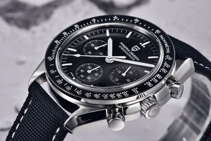 PAGANI DESIGN 2025 New AK Project Men's Watches Luxury Quartz Wrist Watch For Men AR Sapphire Speed Chronograph Automatic Date