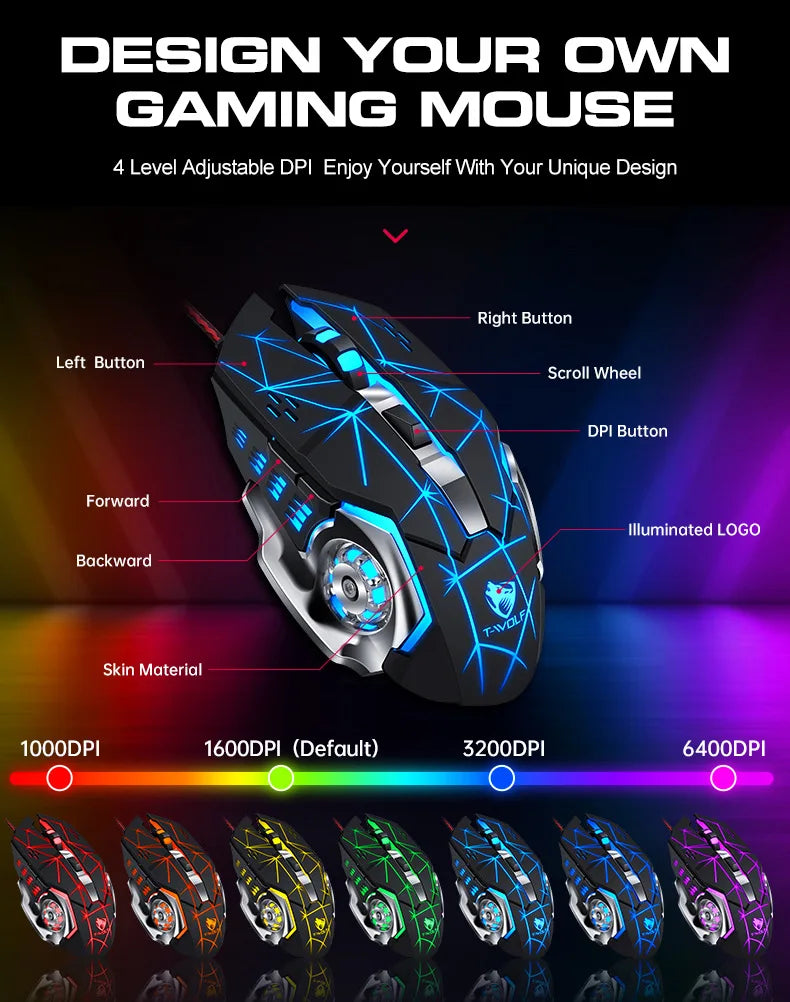 Kit Mobilador Gamer Kit Gaming Keyboard Mouse Mobile Games Converter 3 In 1 Combo One Hand Keyboard for PUBG Mobile Games TF900