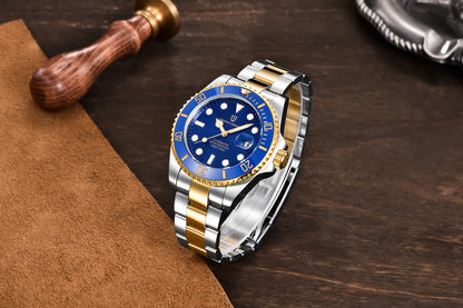 PAGANI DESIGN 2026 New Men's Watches Top Luxury Gold Automatic Mechanical Wrist Watch Men Stainless Steel Waterproof Men Watch