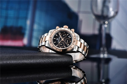 2026 New PAGANI DESIGN Mens Quartz Watches Top Brand Luxury Business Watch For Men Stainless Steel Waterproof Chronograph Clock