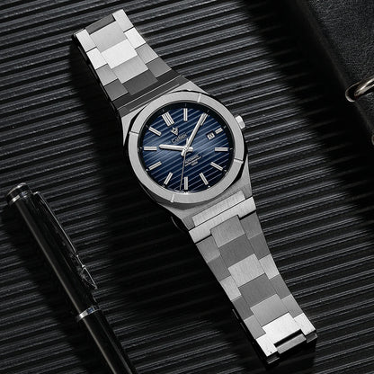 CADISEN Diver Watch Retro Luxury Sapphire MIYOTA 8215 German Designer Men Automatic Mechanical Watches 10Bar Waterproof Luminous
