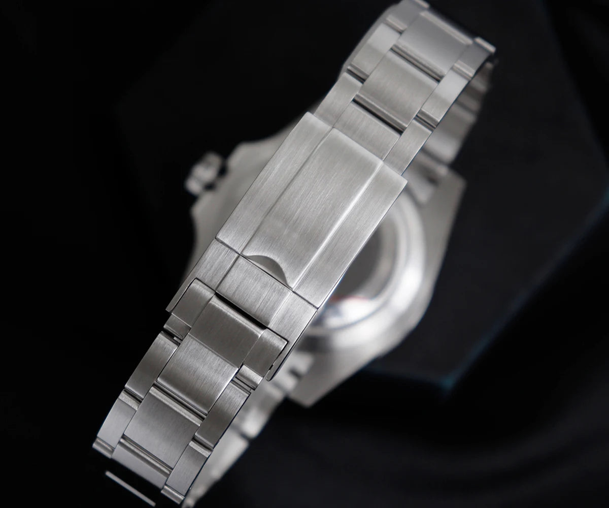 Cronos New 40mm Diver Men's Watches Luxury Miyota9015 Automatic Mechanical Watch Sapphire Crystal Waterproof 200m Adjustable Clasp L6045