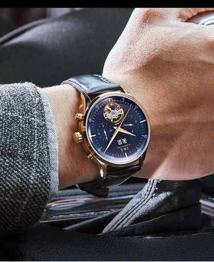 CARNIVAL Mechanical Dress Watches for Men Brands Luxury Sapphire Automatic Wristwatches Men's Waterproof 2025 Men's Watch