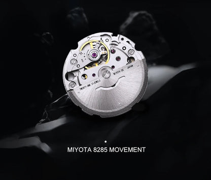 NEW 2025 CADISEN Men's Mechanical Watches Luxury Meteorite Dial Automatic Watch For Men Week 100M Japan MIYOTA 8285 Clock Man
