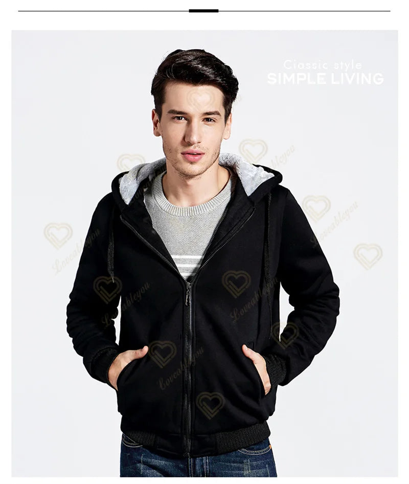 Hanorace luminescente „Winter Warm Fortnite” pentru bărbați și femei, hanorace de joc și cosplay, din fleece gros, cu fermoar, jachete și paltoane pentru cupluri