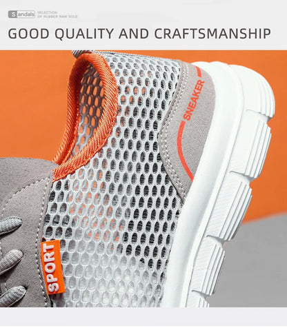 Men Aqua Shoes Outdoor Breathable Beach Shoes Lightweight Quick-Drying Wading Shoes Sport Water Camping Sneakers Shoes