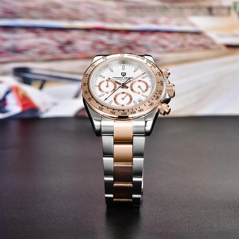 2026 New PAGANI DESIGN Mens Quartz Watches Top Brand Luxury Business Watch For Men Stainless Steel Waterproof Chronograph Clock