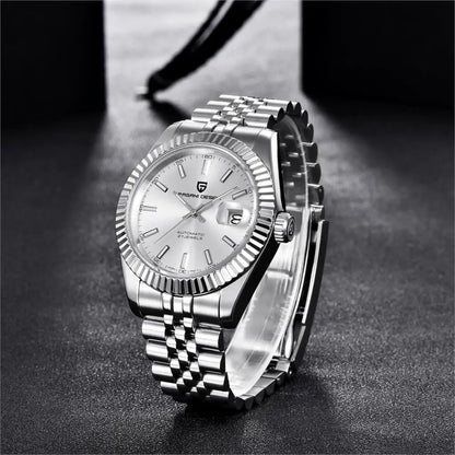 PAGANI DESIGN 8215 Movement Men Mechanical Wristwatches Sapphire Glass Luxury Watch for Men Steel 100M Waterproof Clock PD1645