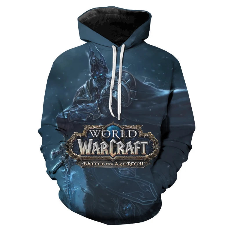 2021 Spring Autumn 3D Printed Hoodies World of Warcraft Tauren Sweatshirts Men Women Children Cool Boy Girl Kids Pullover Hoodie