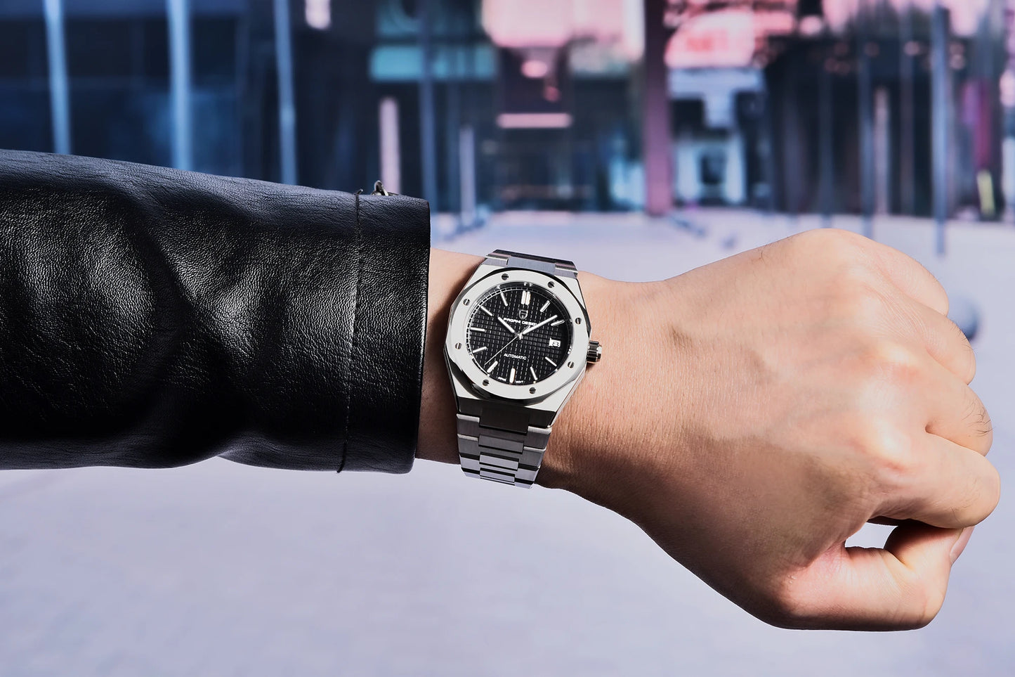 PAGANI DESIGN 2026 Top Brand Men Watch 8215 Military Sports Automatic Mechanical Watches Waterproof Stainless Steel reloj hombre