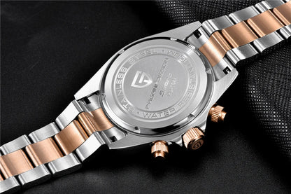 2026 New PAGANI DESIGN Mens Quartz Watches Top Brand Luxury Business Watch For Men Stainless Steel Waterproof Chronograph Clock