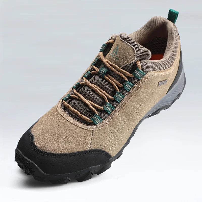 HUMTTO Outdoor Hiking Trekking Mountain Sports Shoes for Men, Camping, Hunting, Walking, Breathable Cushioned Non-Slip Sneakers