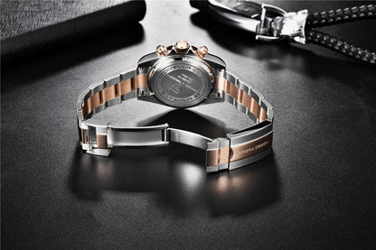 2026 New PAGANI DESIGN Mens Quartz Watches Top Brand Luxury Business Watch For Men Stainless Steel Waterproof Chronograph Clock