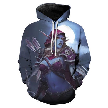 2021 Spring Autumn 3D Printed Hoodies World of Warcraft Tauren Sweatshirts Men Women Children Cool Boy Girl Kids Pullover Hoodie