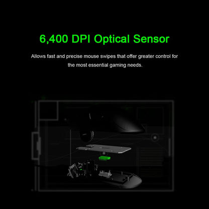 Originalni Razer DeathAdder Essential žičani gaming miš, 6400DPI optički senzor, 5 neovisnih tipki za prijenosno računalo i gaming PC
