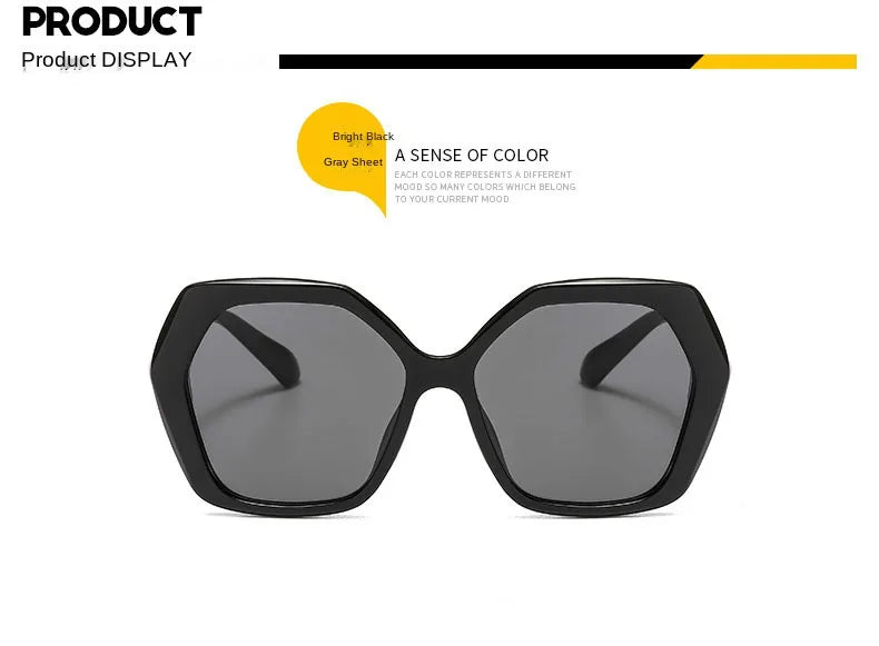 ZENOTTIC Butterfly Sunglasses Women Fashion Design Big Eyewear Shades for Ladies Uv400 Travel Oversize Sun Glasses