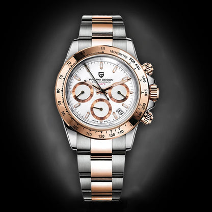 2026 New PAGANI DESIGN Mens Quartz Watches Top Brand Luxury Business Watch For Men Stainless Steel Waterproof Chronograph Clock