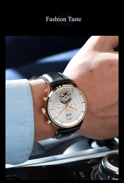 CARNIVAL Mechanical Dress Watches for Men Brands Luxury Sapphire Automatic Wristwatches Men's Waterproof 2025 Men's Watch