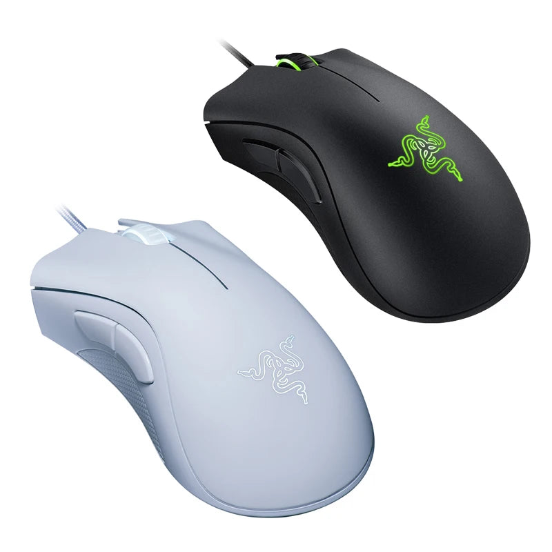 Originalni Razer DeathAdder Essential žičani gaming miš, 6400DPI optički senzor, 5 neovisnih tipki za prijenosno računalo i gaming PC