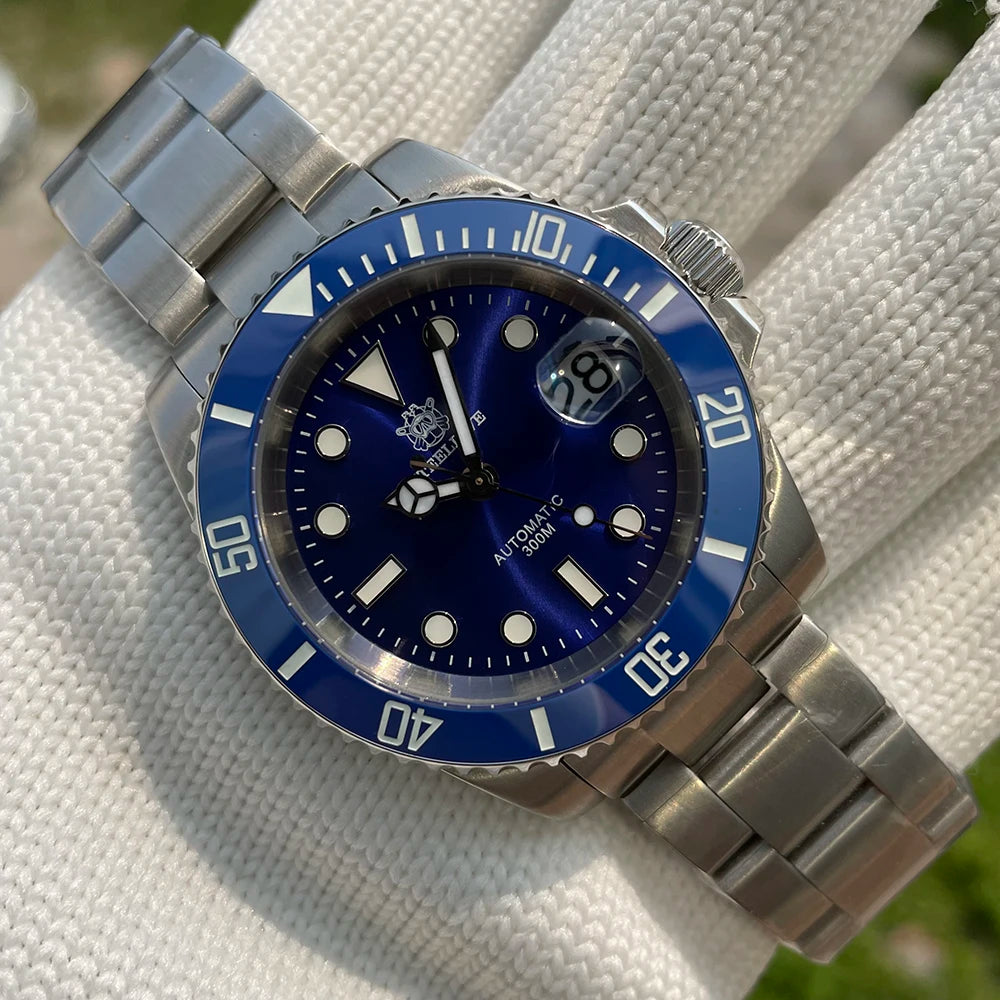 SD1953 Steeldive Brand 2022 Men Mechanical Wristwatch 41mm Stainless Steel Men Watch NH35 Sapphire Glass Men Watches