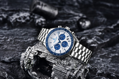 PAGANI DESIGN 2026 New CK2988 Moon Watches Retro Top Luxury Quartz Watch For Men Sapphire glass Speed Chronograph Wristwatch Men