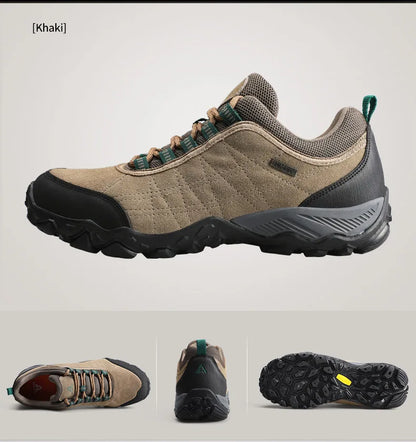 HUMTTO Outdoor Hiking Trekking Mountain Sports Shoes for Men, Camping, Hunting, Walking, Breathable Cushioned Non-Slip Sneakers