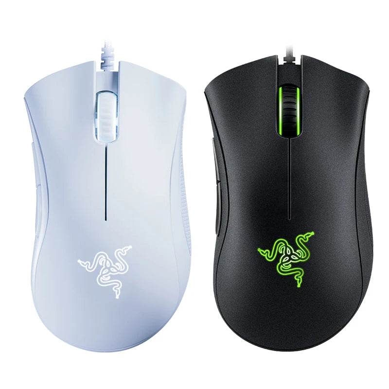Originalni Razer DeathAdder Essential žičani gaming miš, 6400DPI optički senzor, 5 neovisnih tipki za prijenosno računalo i gaming PC