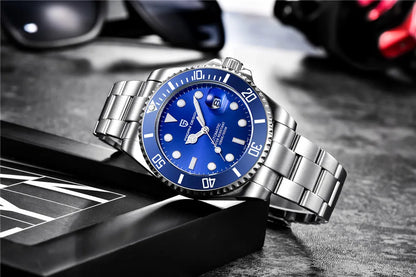 PAGANI DESIGN 2026 New Men's Watches Top Luxury Gold Automatic Mechanical Wrist Watch Men Stainless Steel Waterproof Men Watch