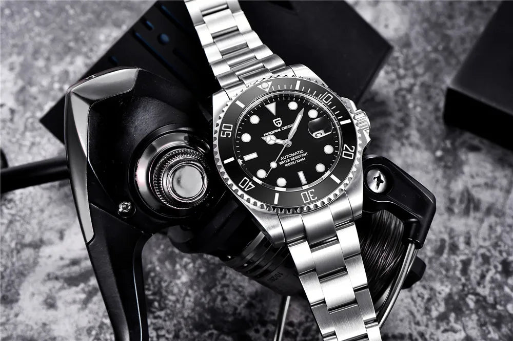 PAGANI DESIGN 2026 New Men's Watches Top Luxury Gold Automatic Mechanical Wrist Watch Men Stainless Steel Waterproof Men Watch