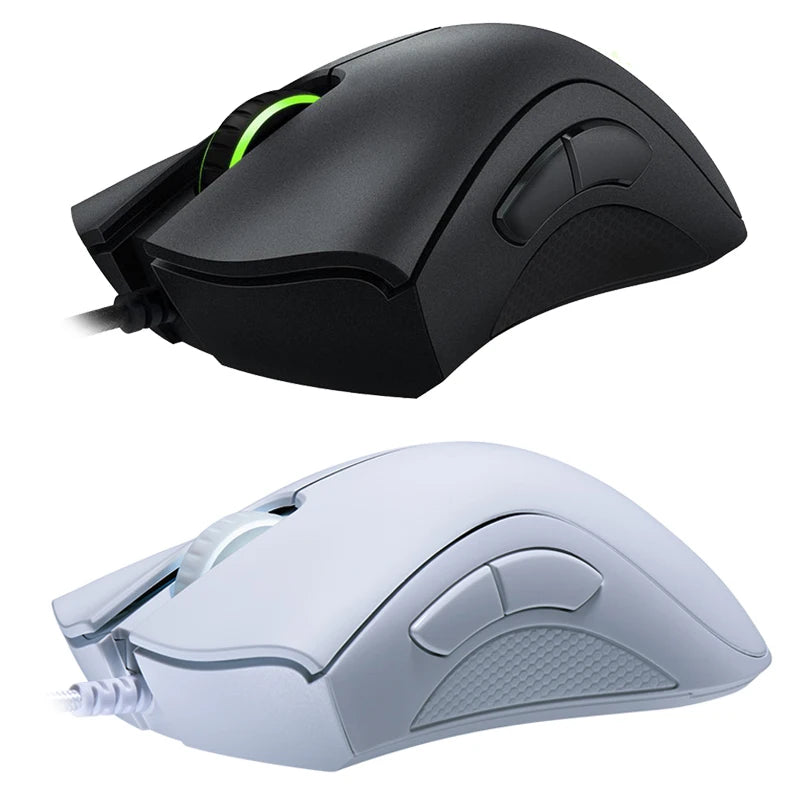 Originalni Razer DeathAdder Essential žičani gaming miš, 6400DPI optički senzor, 5 neovisnih tipki za prijenosno računalo i gaming PC