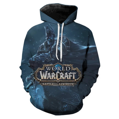 2021 Spring Autumn 3D Printed Hoodies World of Warcraft Tauren Sweatshirts Men Women Children Cool Boy Girl Kids Pullover Hoodie