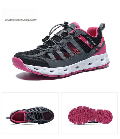 TaoBo 2024 Big Size 46 Men Upstream Quick Drying Sports Footwear Woman Aqua Shoes Quick Lace-Up Climbing Trekking Sneakers