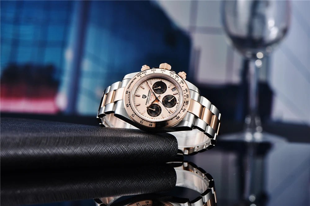 2026 New PAGANI DESIGN Mens Quartz Watches Top Brand Luxury Business Watch For Men Stainless Steel Waterproof Chronograph Clock