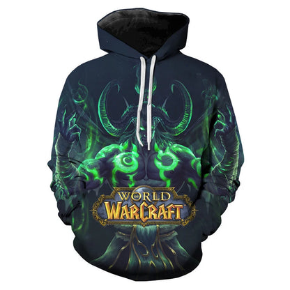 2021 Spring Autumn 3D Printed Hoodies World of Warcraft Tauren Sweatshirts Men Women Children Cool Boy Girl Kids Pullover Hoodie