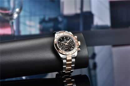 2026 New PAGANI DESIGN Mens Quartz Watches Top Brand Luxury Business Watch For Men Stainless Steel Waterproof Chronograph Clock