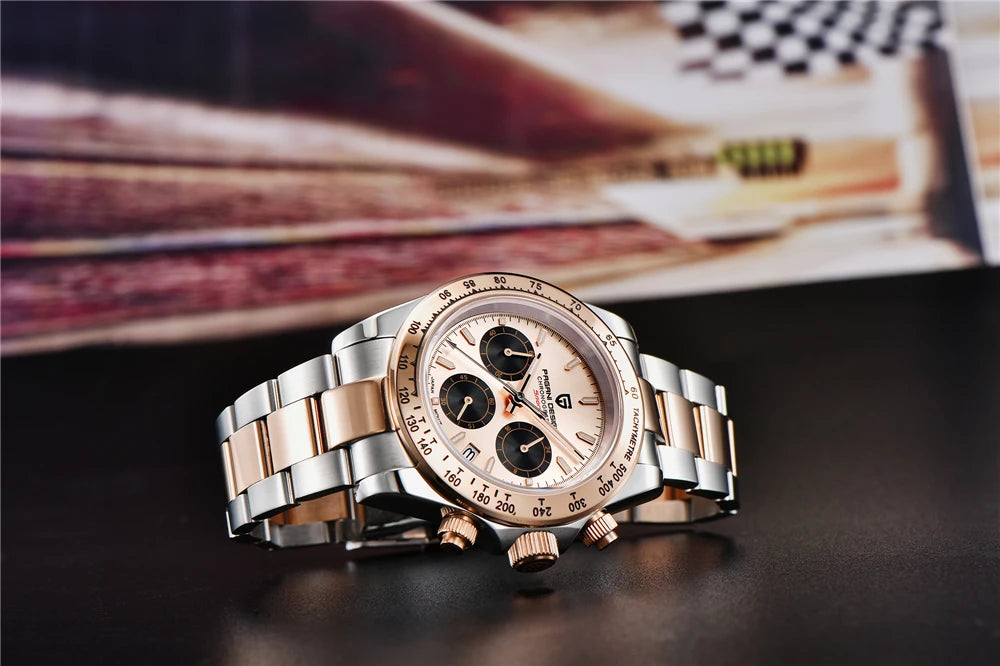 2026 New PAGANI DESIGN Mens Quartz Watches Top Brand Luxury Business Watch For Men Stainless Steel Waterproof Chronograph Clock