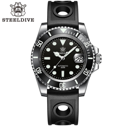 SD1953 Steeldive Brand 2022 Men Mechanical Wristwatch 41mm Stainless Steel Men Watch NH35 Sapphire Glass Men Watches