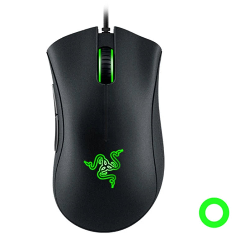 Originalni Razer DeathAdder Essential žičani gaming miš, 6400DPI optički senzor, 5 neovisnih tipki za prijenosno računalo i gaming PC